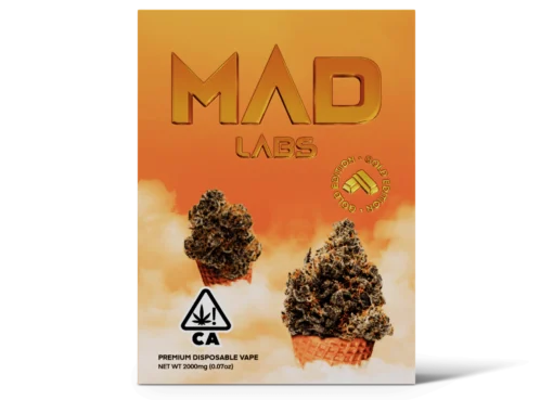 MAD LABS ALL IN ONE KUSHLATO 2G GOLD EDITION DISPOSABLE