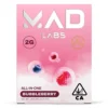 MAD LABS ALL IN ONE BUBBLEBERRY 2G GOLD EDITION DISPOSABLE