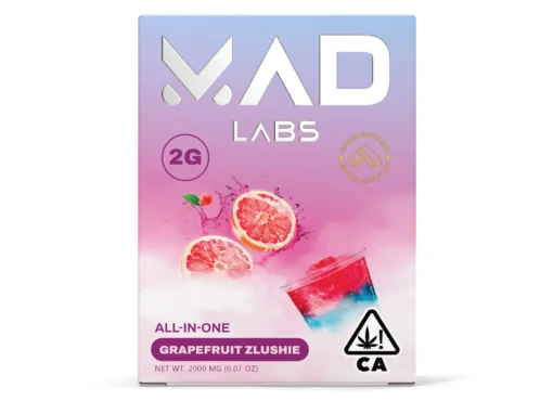 MAD LABS ALL IN ONE GRAPEFRUIT ZLUSHIE 2G GOLD EDITION DISPOSABLE