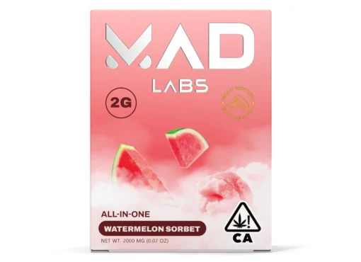 MAD LABS ALL IN ONE WATERMELON SORBET 2G GOLD EDITION DISPOSABLE