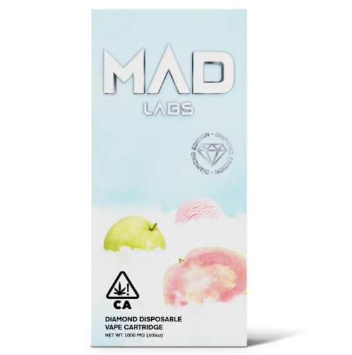 MAD LABS ALL IN ONE GUAVA GELATO 1G DIAMOND EDITION DISPOSABLE