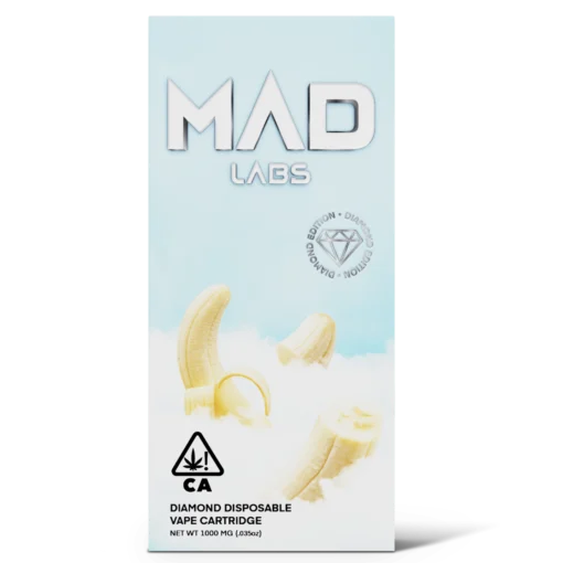 MAD LABS ALL IN ONE BANANA MAC 1G DIAMOND EDITION DISPOSABLE