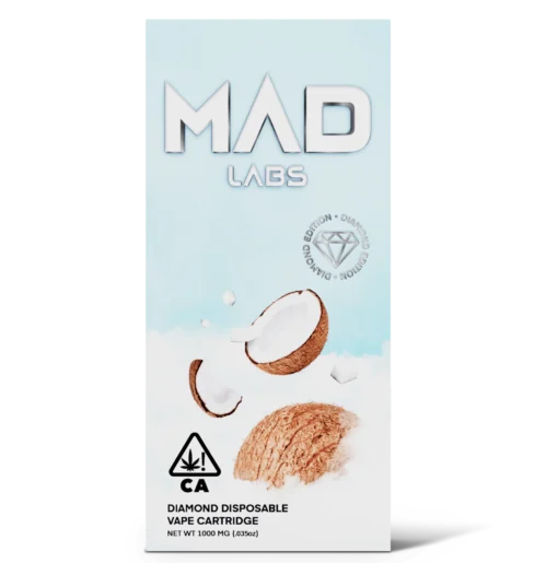 MAD LABS ALL IN ONE COCONUT RUNTZ 1G DIAMOND EDITION DISPOSABLE