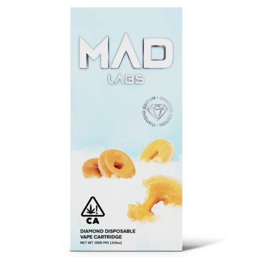 MAD LABS ALL IN ONE GLAZED DONUT 1G DIAMOND EDITION DISPOSABLE