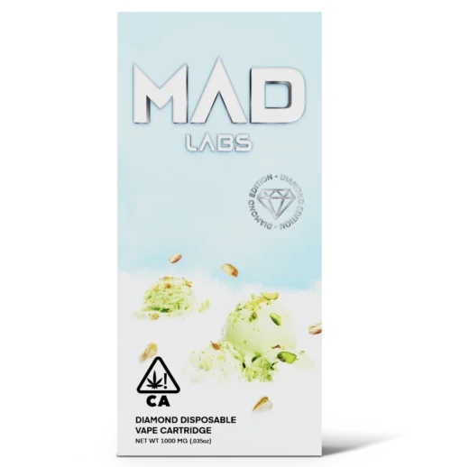 MAD LABS ALL IN ONE PISTACHIO ICE CREAM 1G DIAMOND EDITION DISPOSABLE