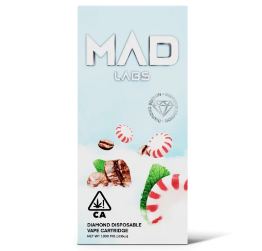 MAD LABS ALL IN ONE PEPPERMINT MOCHA 1G DIAMOND EDITION DISPOSABLE