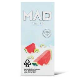 MAD LABS ALL IN ONE WATERMELON KIWI 1G DIAMOND EDITION DISPOSABLE