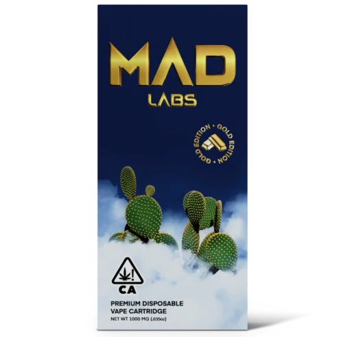 MAD LABS ALL IN ONE CACTUS COOLER 1G GOLD EDITION DISPOSABLE