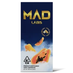 MAD LABS ALL IN ONE PAPAYA PUNCH 1G GOLD EDITION DISPOSABLE
