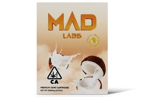 MAD LABS COCONUT HORCHATA 2G GOLD EDITION CARTRIDGE