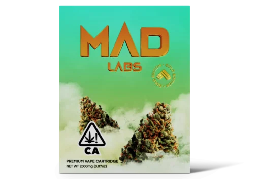 MAD LABS BLUSCOTTI 2G GOLD EDITION CARTRIDGE