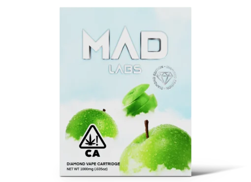 MAD LABS SOUR APPLE 1G DIAMOND EDITION CARTRIDGE