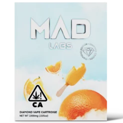 MAD LABS ORANGE CREAMSICLE 1G DIAMOND EDITION CARTRIDGE
