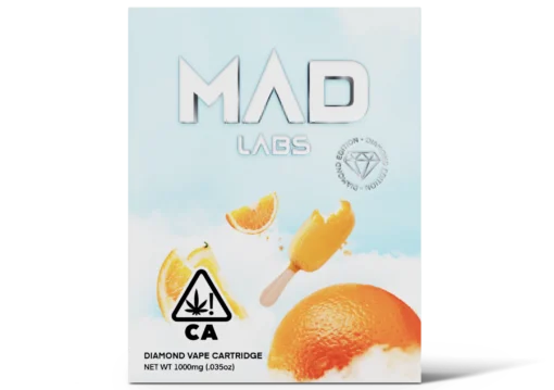 MAD LABS ORANGE CREAMSICLE 1G DIAMOND EDITION CARTRIDGE