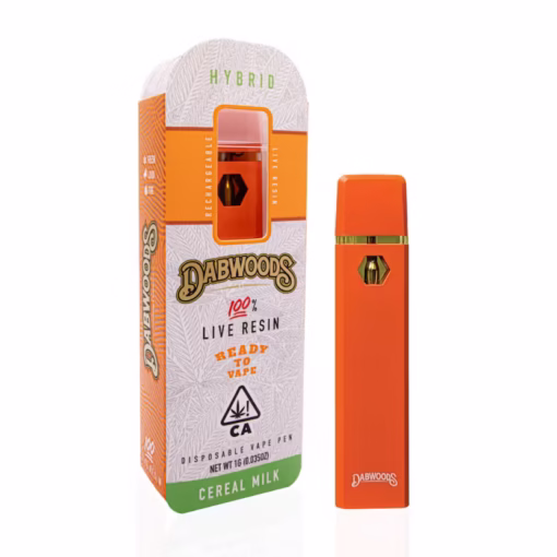 DABWOODS ALL IN ONE CEREAL MILK 1G LIVE RESIN DISPOSABLE